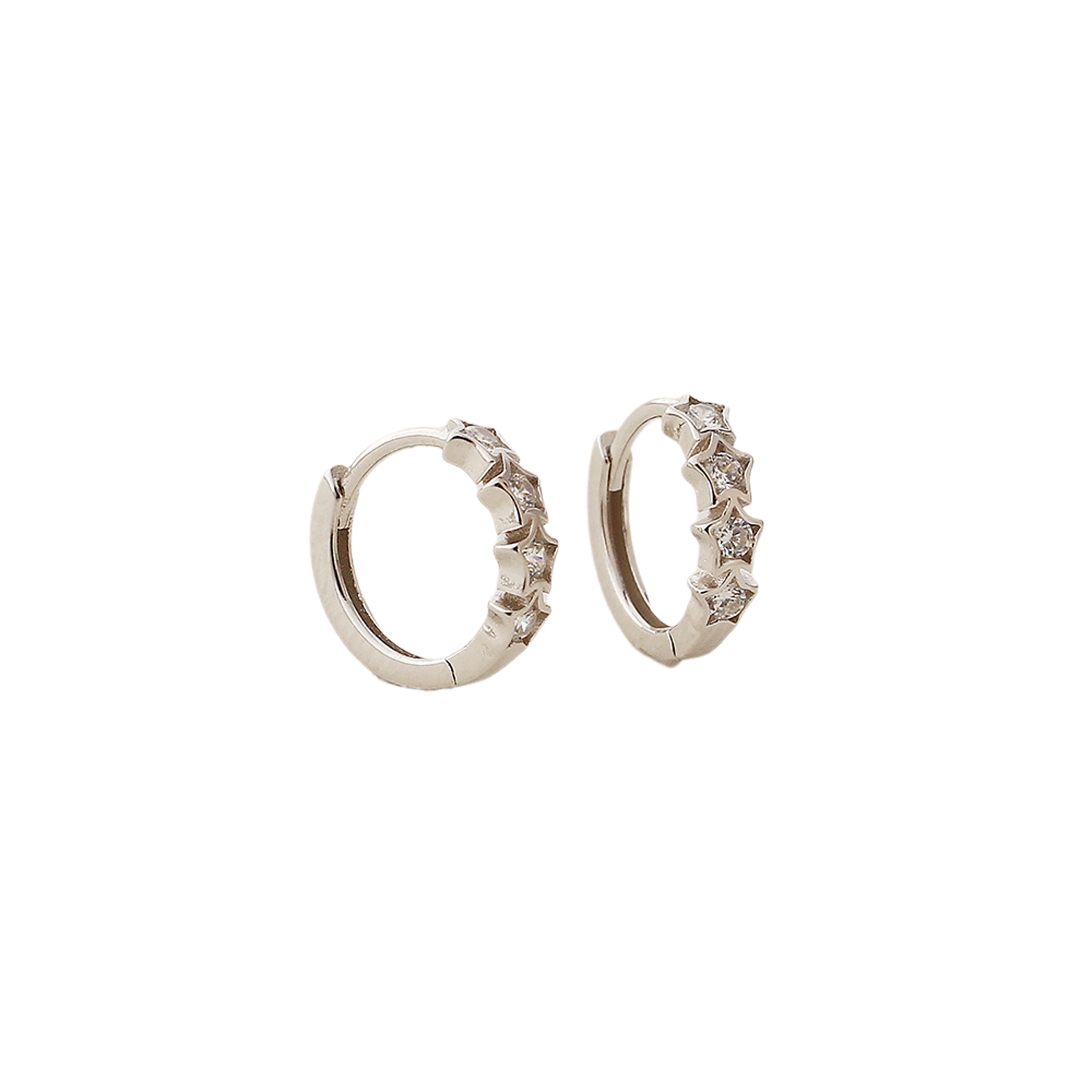 Body Jewelry For Sensitive Skin - Chic Button Ring Upper Ear Earring