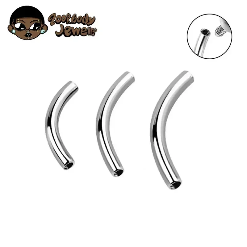 Body Jewelry Barbell - 10 Pcs/Lot ASTM F136 Titanium Internal