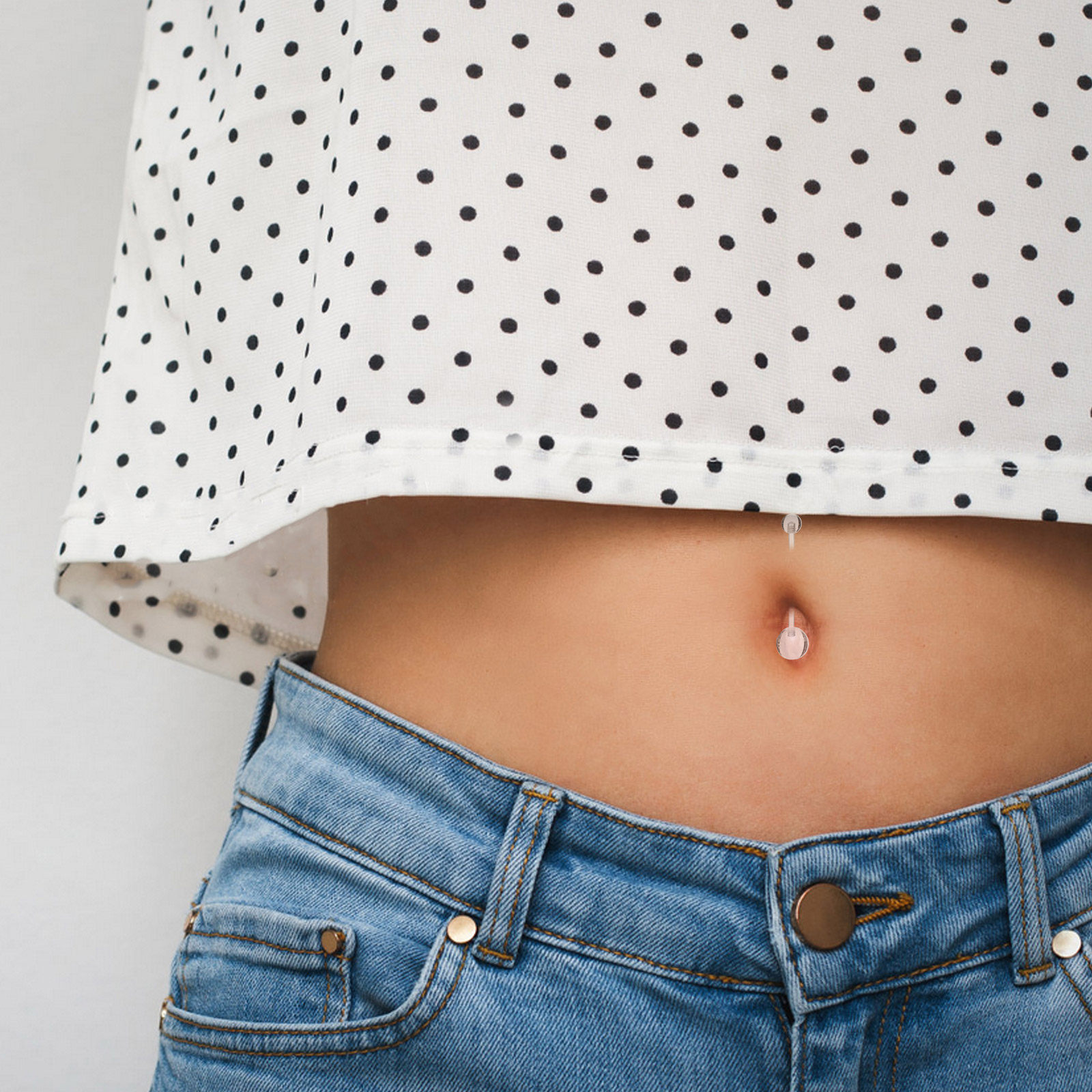 16Pcs Invisible Belly Button R - đánh giá và giá Body Jewelry For Sensitive Skin