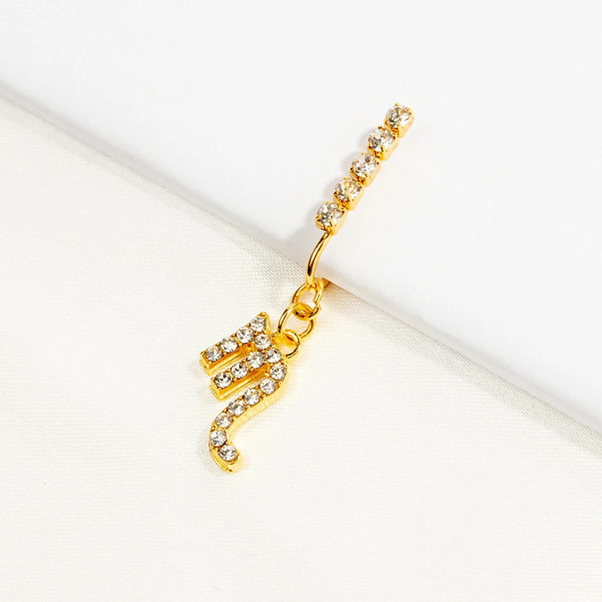 2 Pack Ear Clips Metal Zircon  - đánh giá và giá Body Jewelry Cartilage Earrings