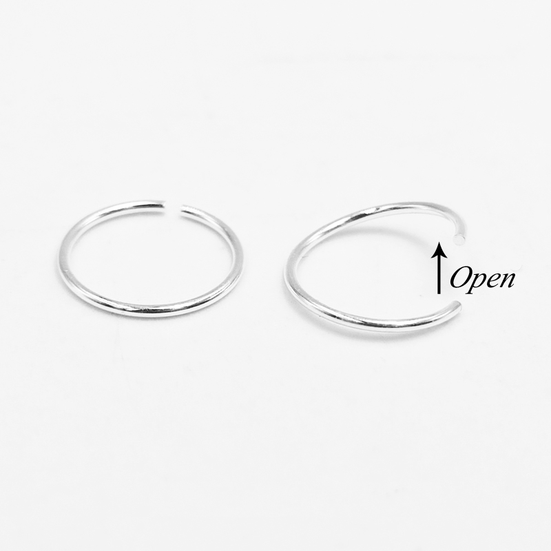 Chất Liệu Bạc 925 Mũi Vòng Lắc - đánh giá và giá Body Jewelry Cartilage Earrings
