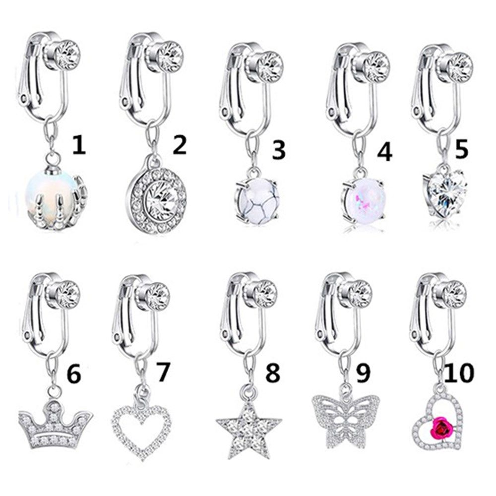 Accessories Clip On Earrings C - đánh giá và giá Body Jewelry Cartilage Earrings