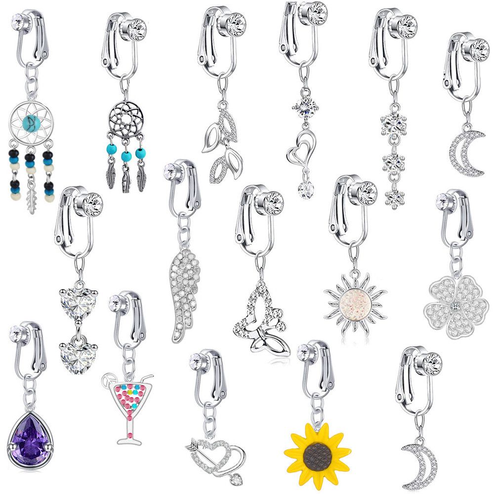 Faux Fake Belly Butterfly Fake - đánh giá và giá Body Jewelry Cartilage Earrings