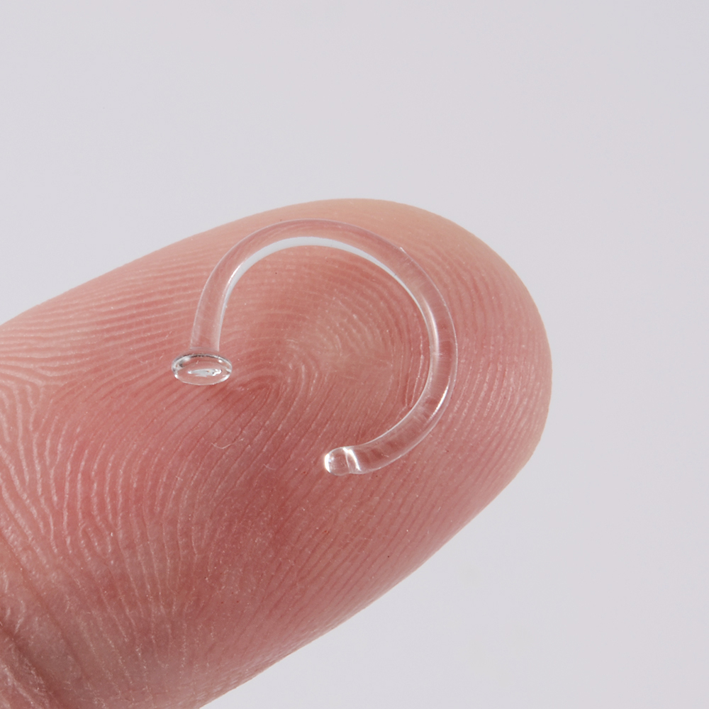 1 Kính Mũi Bông Thủy Tinh Tron - đánh giá và giá Body Jewelry Storage