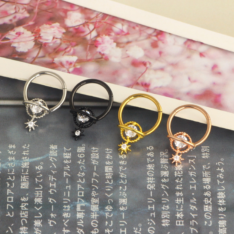 Septum Rings Planet Jewelry Su - đánh giá và giá Body Jewelry Cartilage Earrings