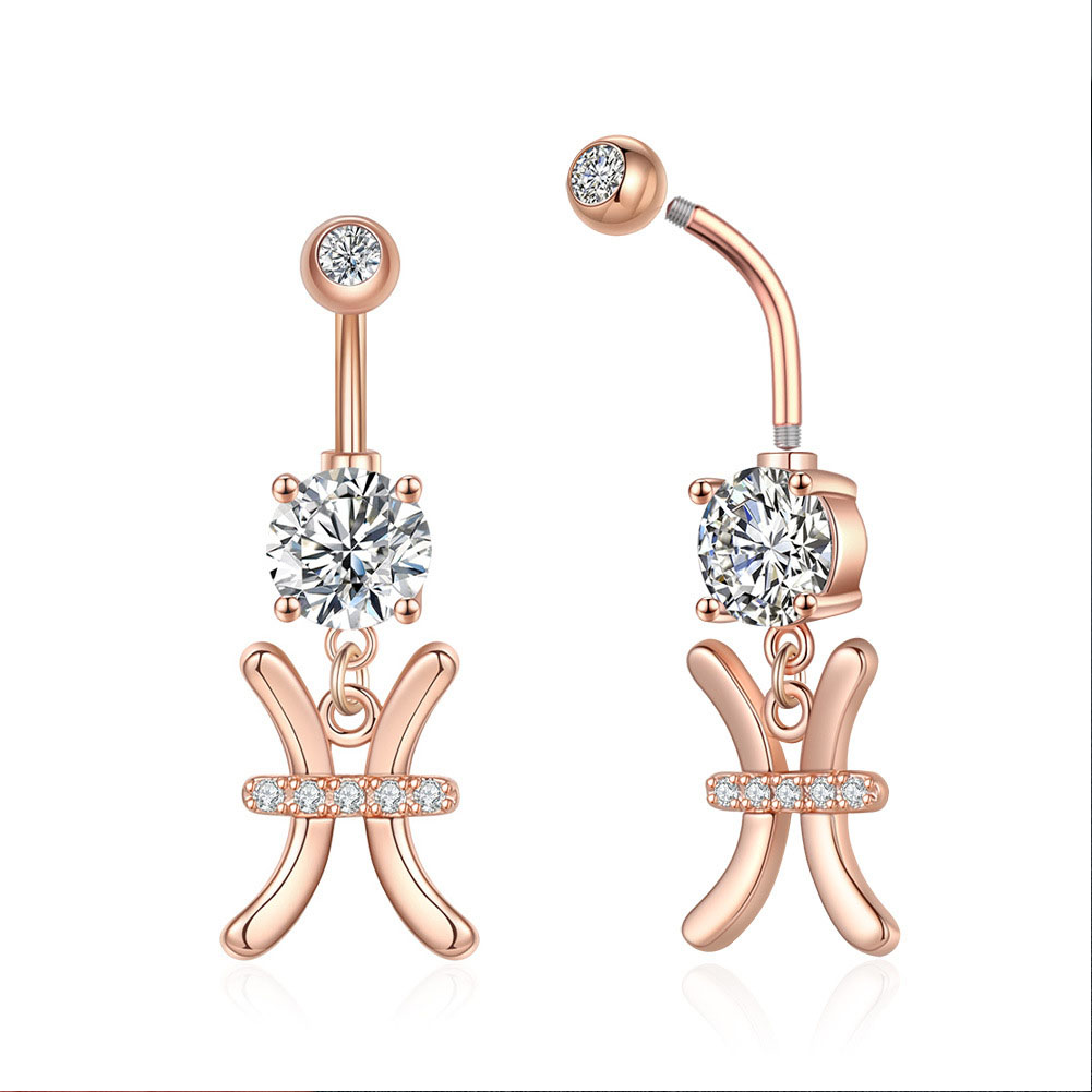 12 Chòm Sao Series Rốn Xuyên B - đánh giá và giá Body Jewelry Barbell