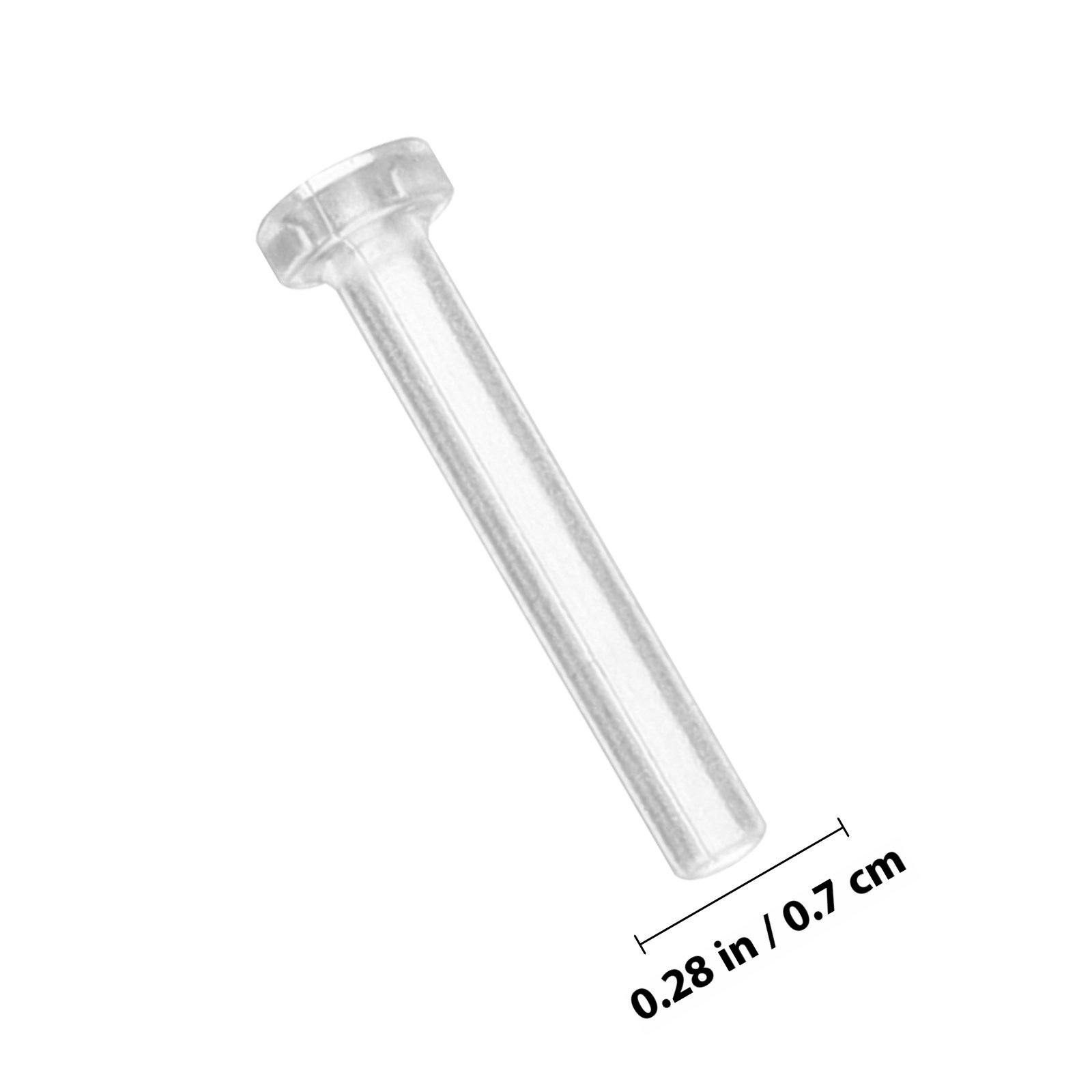 50Pcs Clear Earring Pin Protec - đánh giá và giá Body Jewelry For Sensitive Skin