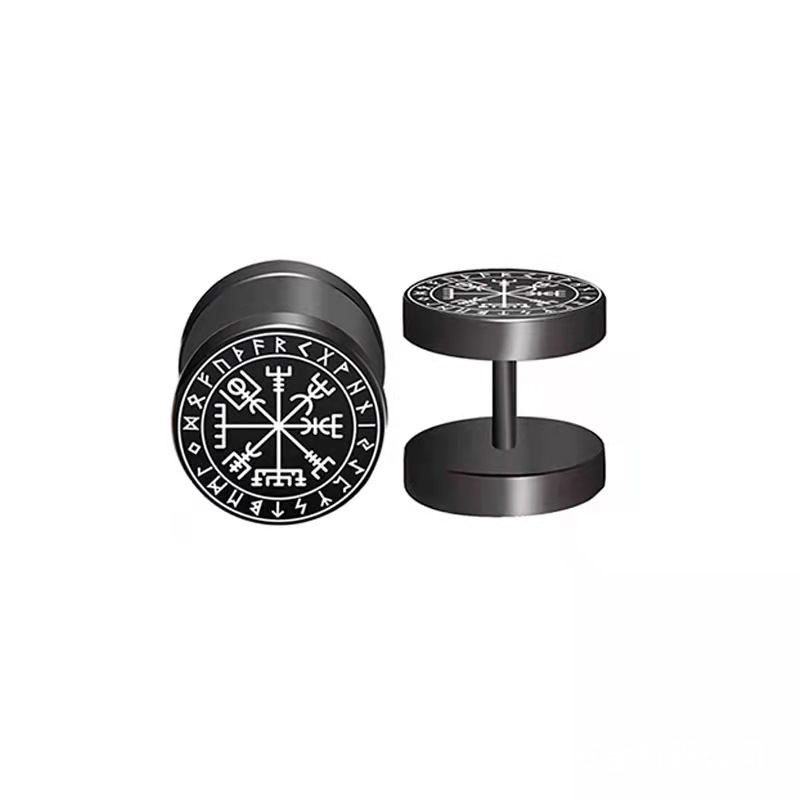 1Pair Viking Barbell Stud Earr - đánh giá và giá Body Jewelry Barbell