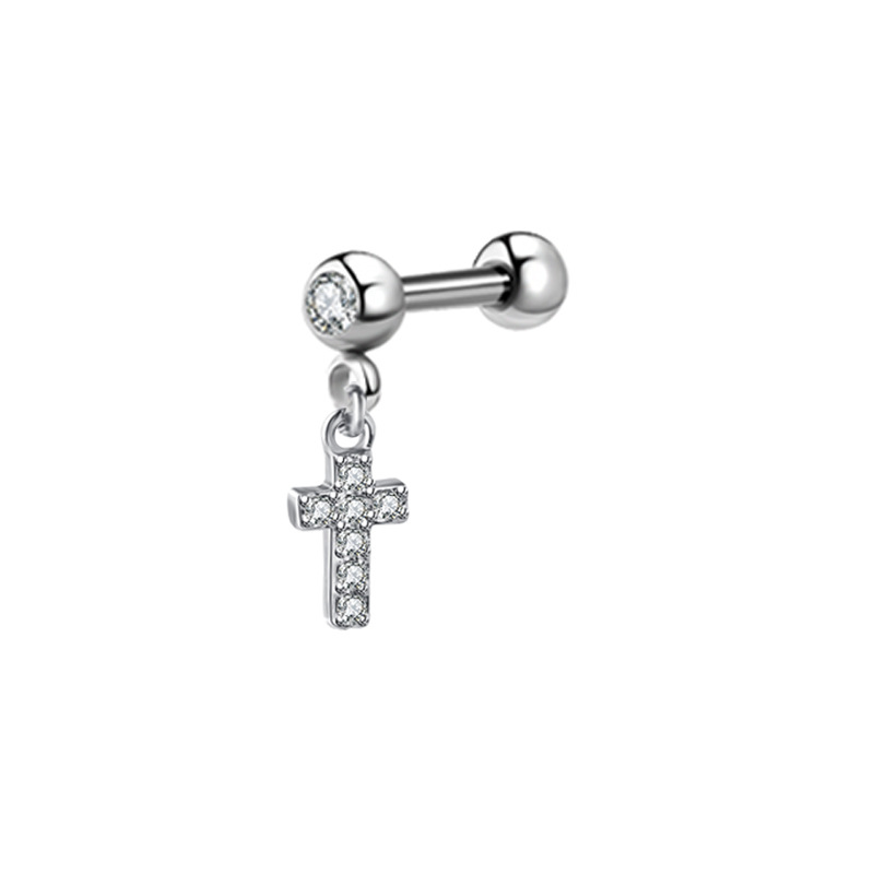 1 Cái Mặt Trăng Sụn Tai Bông B - đánh giá và giá Body Jewelry Barbell