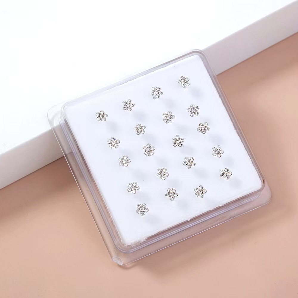 20Pcs/Box Body Nose Piercing J - đánh giá và giá Body Jewelry Storage