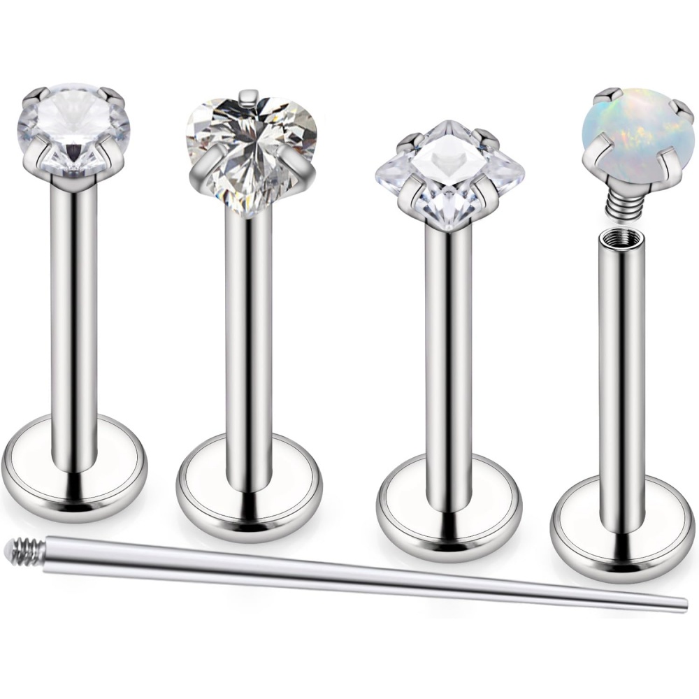16G Stainless Steel Nose Rings - đánh giá và giá Body Jewelry For Sensitive Skin