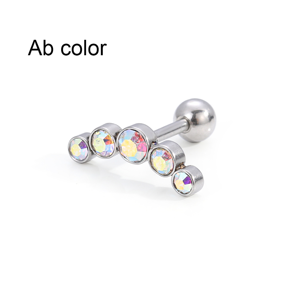1Pcs Fashion 16G Crystal Gem O - đánh giá và giá Body Jewelry Cartilage Earrings