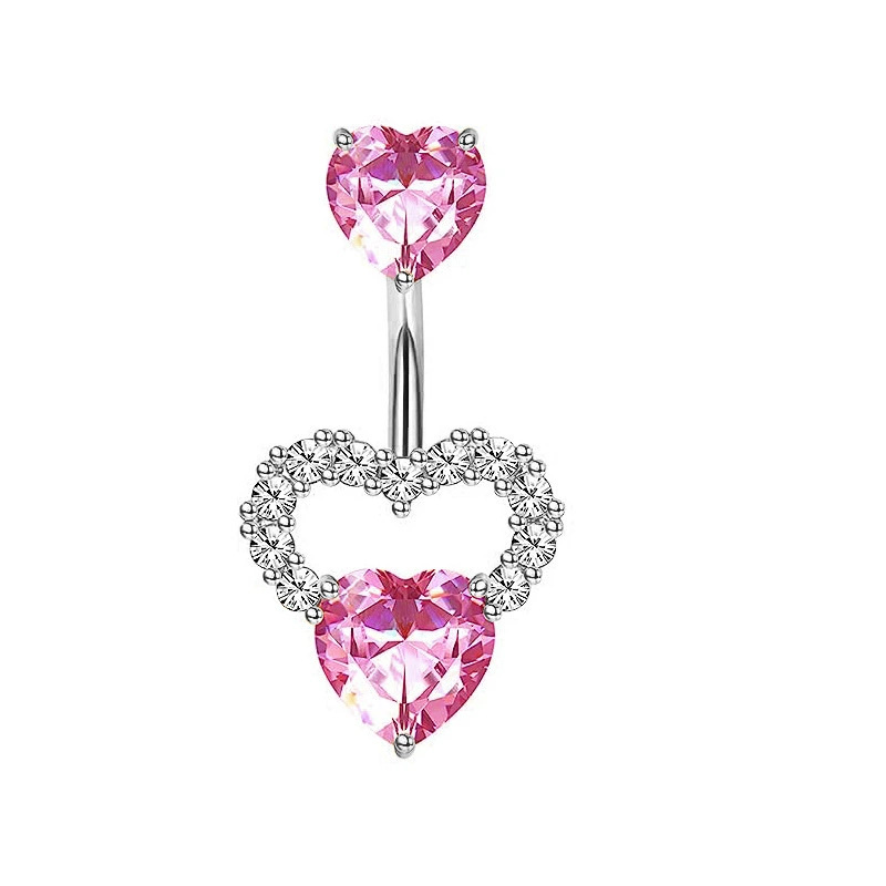 1PCS Pink Crown Belly Button R - đánh giá và giá Body Jewelry Barbell