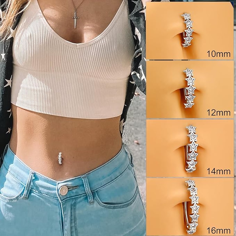 Chic Button Ring Upper Ear Ear - đánh giá và giá Body Jewelry For Sensitive Skin