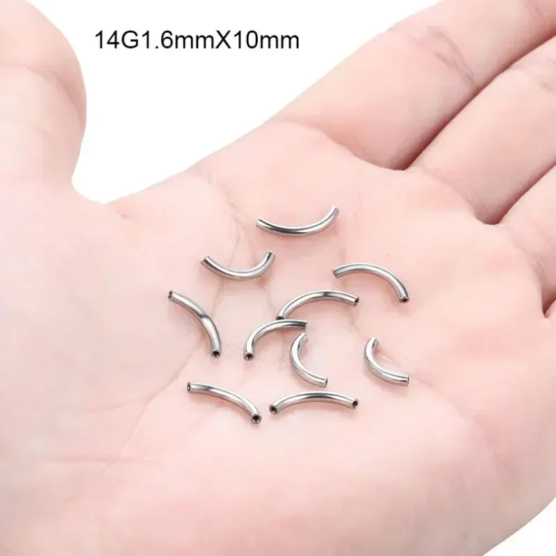 10 Pcs/Lot ASTM F136 Titanium  - đánh giá và giá Body Jewelry Barbell