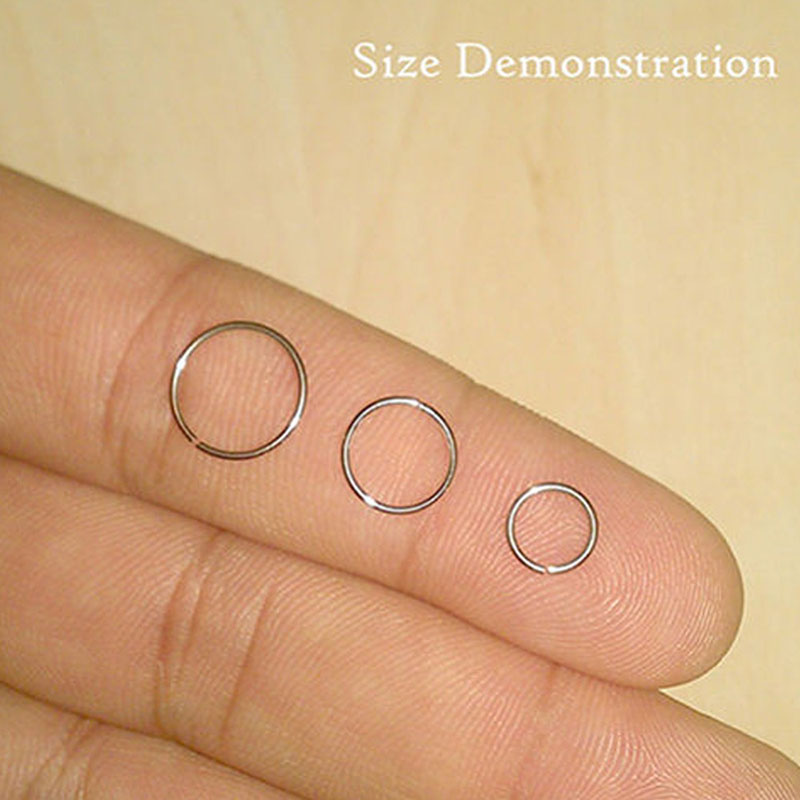 925 Mũi Bạc Vòng Môi Nhẫn Tran - đánh giá và giá Body Jewelry Cartilage Earrings