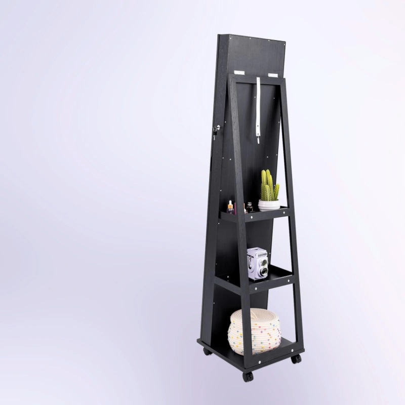 Solid wood rotating floor-stan - đánh giá và giá Body Jewelry Storage
