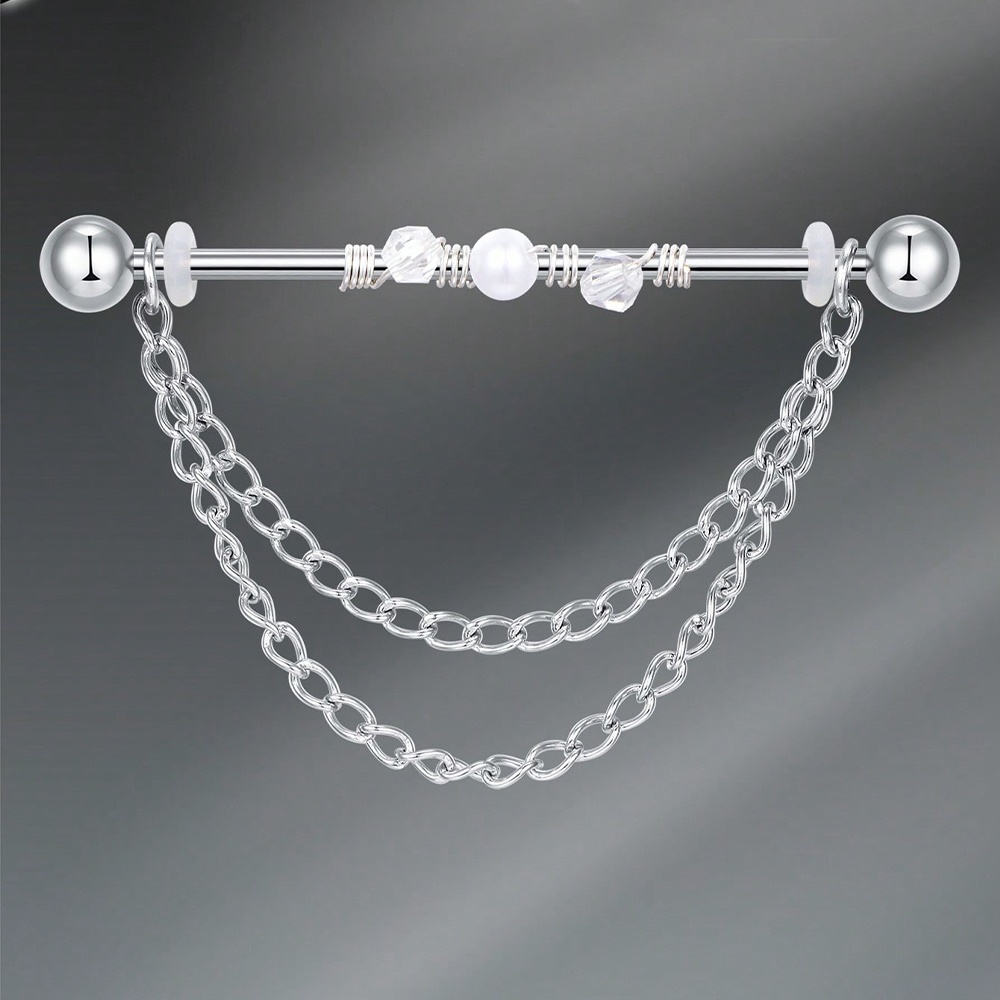 14G Industrial Barbell Cartila - đánh giá và giá Body Jewelry Barbell