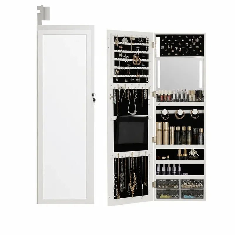 Full Body Mirror Wall Mounted  - đánh giá và giá Body Jewelry Storage