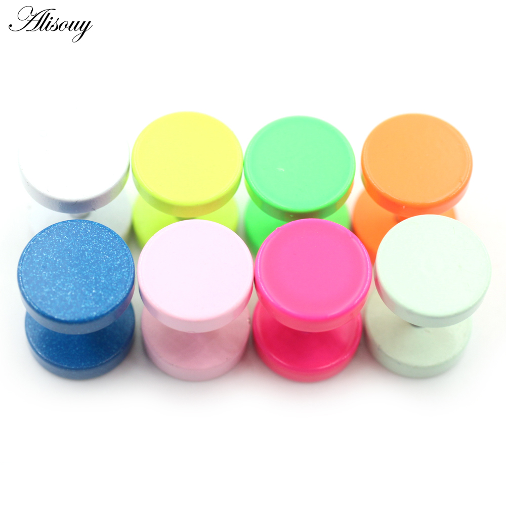 2PCS Baking Paint Candy Color  - đánh giá và giá Body Jewelry Barbell